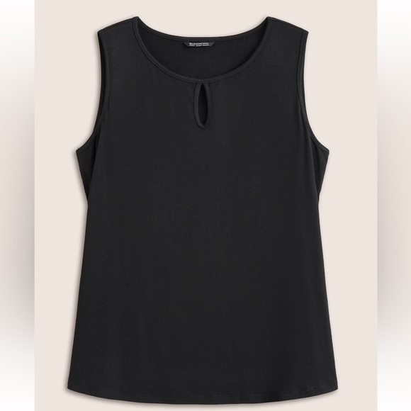 BloomChic Supersoft Essentials Solid Keyhole Tank Top XL us14-16 - Picture 5 of 6